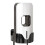 Automatic Electric Toothpaste Dispenser for Kids - Wall Mounted with 3-Level Adjustment & 2 Toothbrush Slots White 1