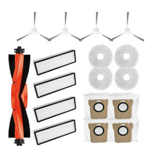 For Mijia Omni 2 C102CN, B101CN, B116, X10+ Robot Spare Parts Main Side Brush Hepa Filter Mop Cloth Dust Bag