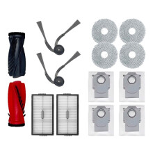 For Saros 10R / G20S Ultra Robot Vacuum Cleaner Main Side Brush Mop Cloth Hepa Filter Dust Bag Spare Parts