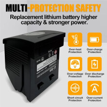 Replacement Battery for Gtech AirRam MK2 Vacuum Cleaner, Models AR29, AR30, AR27, AR31,1984,Replacement for 132A0002,Etc