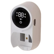 Toothbrush Holder Cleaner Wall Mounted UV Light Dryer Automatic Rotating Cover Electric Toothbrush Rack
