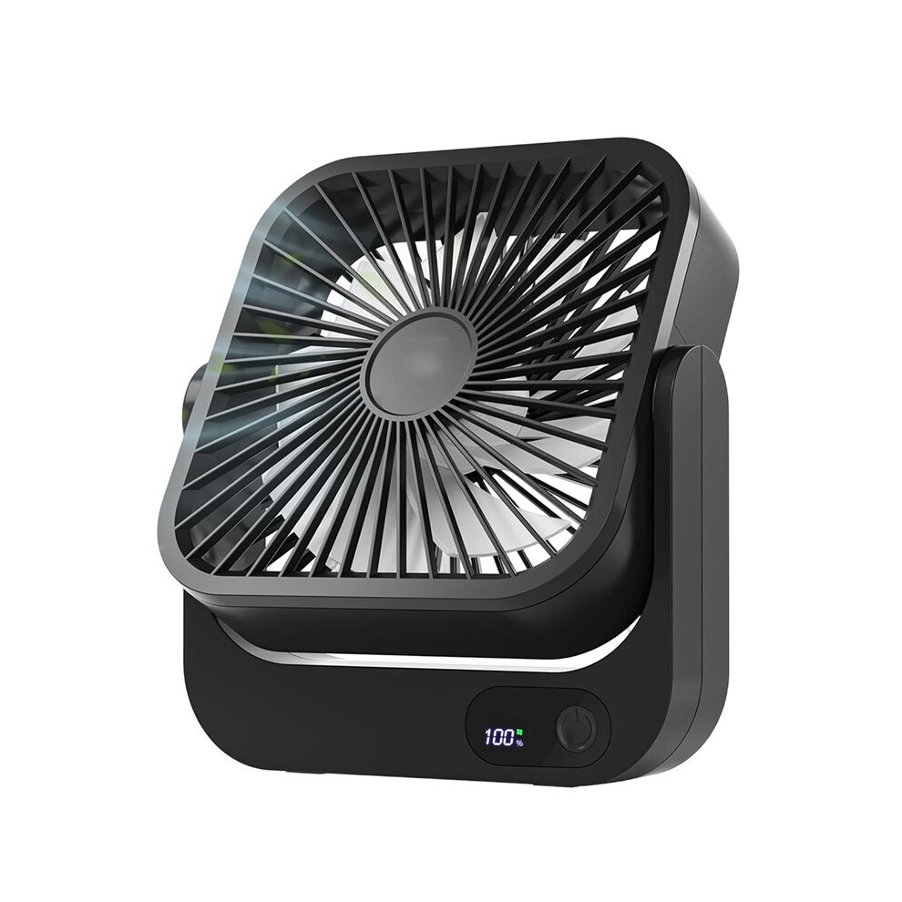 Cruise Ship Approved Magnetic Fan - Rechargeable & Plug-In, 5-Speed Adjustable, Quiet Operation, 5-12 Hour Battery Life 4711815659913