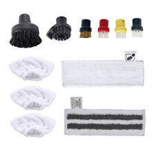 Pour Nettoyeur Vapeur Portatif pour Easyfix SC2 SC3 SC4 SC5 SG4/2 SG4/4 : Lingette de Nettoyage en Microfibre, TĂŞtes de Balai, Chiffon