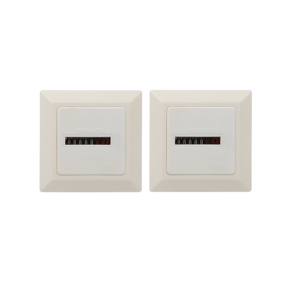 Mechanical High-Precision Timer Square Electronic Hermetic Counter Hour Meter Hourmeter Gauge Ac220-240V 50Hz 6033113211142