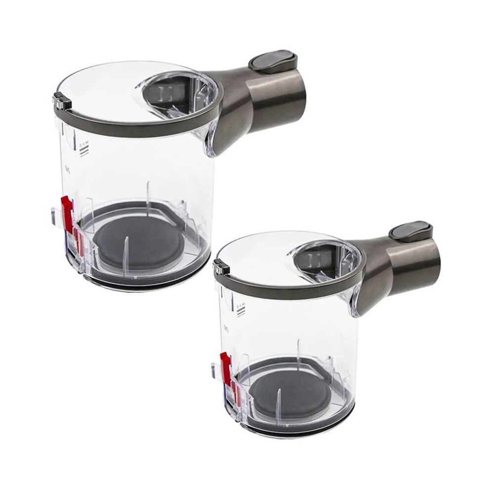 2Pcs For V6 Dc58 Dc61 Dc59 Dc62 Sv03 Hh08 Sv07 Vacuum Cleaner Dust Bin,Dust Container ,A Interface Dust Cup 4713774073946