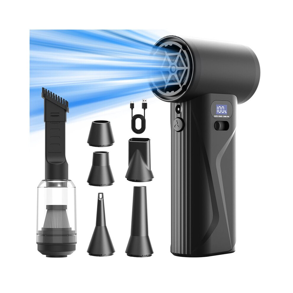 Violent Blower Handheld Turbo Fan 64Mm Brushless Powerful 160G Thrust Highpowers Duct Fan Turbo Fan Car Air Blower 4713774027079