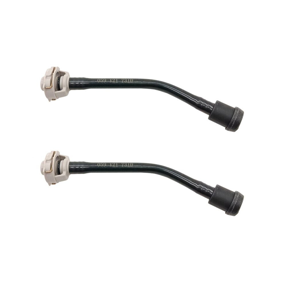 2X 059121731D 4Mo121081ak30 Auto Parts Coolant Hose For 3.0 Tdi Q7 Radiator Pipe Black 6032923510155