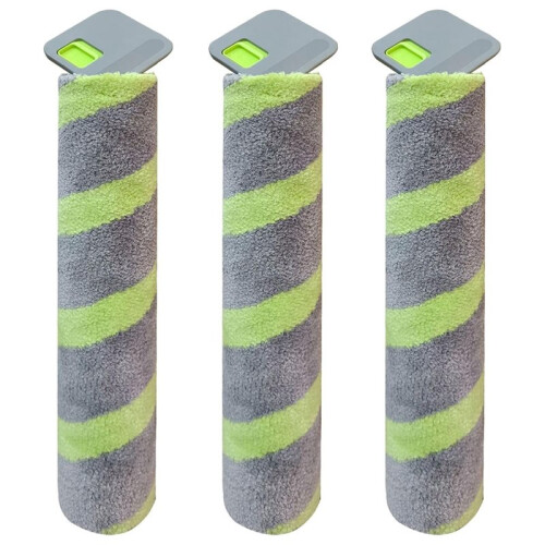 3PCS Roller Mop Replacement for   Max 705 Combo/ Max 706 Combo Vacuum Cleaner Accessories