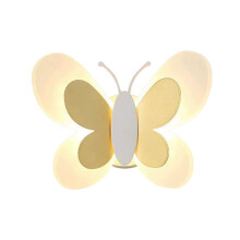 Moderne LED-Wandleuchte für Kinderzimmer, Schmetterlingsmotiv, 12 W, für Mädchenzimmer