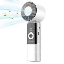 Portable Fan Rechargeable Folding Rechargeable Quiet Cooling Desk Cooling Small Handheld Fan for Indoor Outdoor Summer