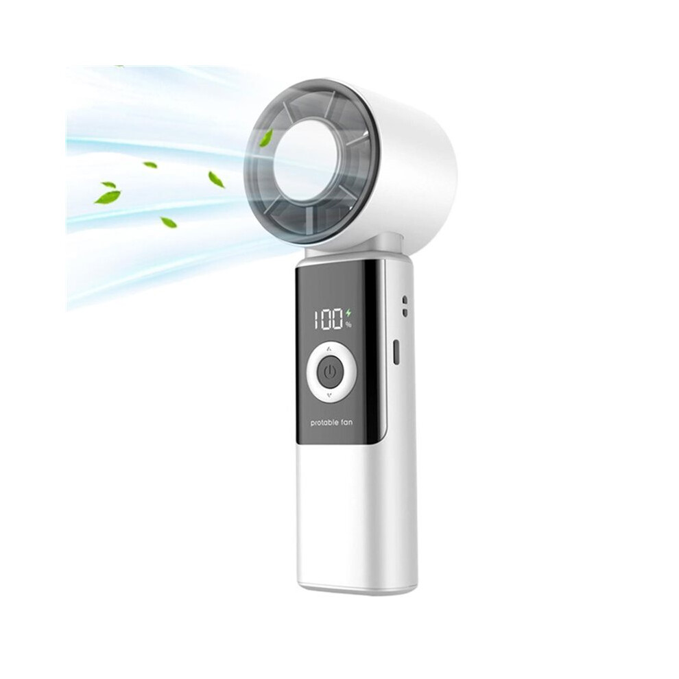 Portable Fan Rechargeable Folding Rechargeable Quiet Cooling Desk Cooling Small Handheld Fan For Indoor Outdoor Summer 4713032130626