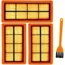 KFI 7420 Flachplissierter Filter, für  AD2 Akku, AD3, AD4 Premium, AD3.000, AD3.200, Artikelnummer 6.415-953.0, 3er-Pack
