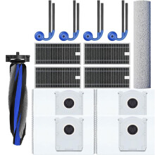 Replacement Parts for DEEBOT T90/T90 Pro Omni, Includes Brushes, Filters, and More
