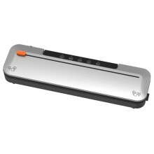 Vacuum Sealer Machine 75KPa with Built-in Cutter, Digital Timer, 6-in-1 Modes, Includes 10 Sealing Bags EU Plug
