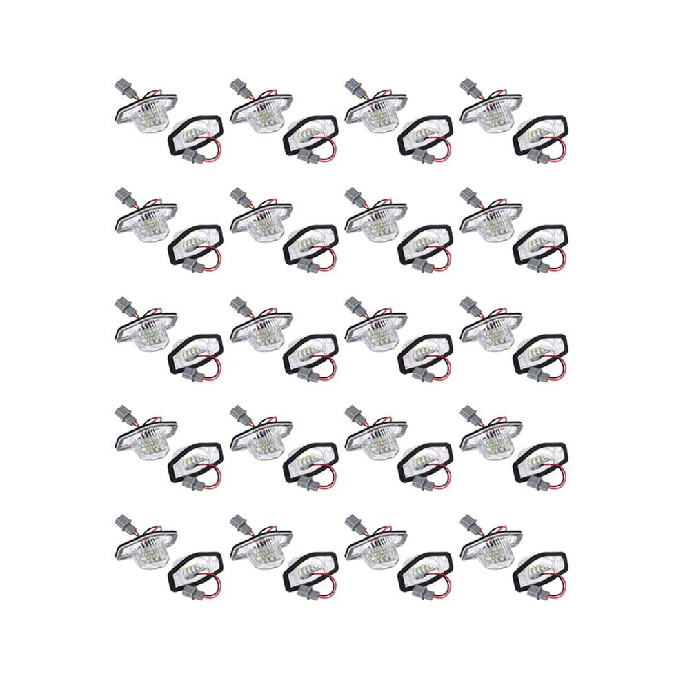 20X 2X Error Free Led License Plate Lamp For Crv Fit Jazz Crosstour Light 6033390329905