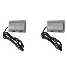2X  12V Chair Pillow Vibrating Motor Waterproof Vibrating Motor Massage Belt Flat Base Attractor Frog Feeding Motor