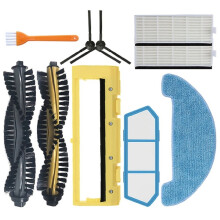 Voor Chuwi A4 A40 A4S X432 Roller Hoofdborstel Zijborstel HEPA-Filter Zeef / Amibot Spirit Robotstofzuiger Kit