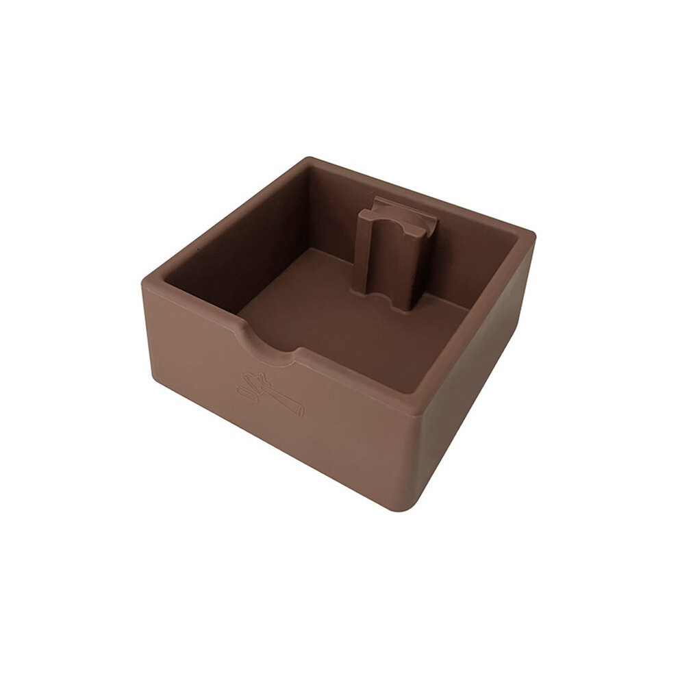 Melitt Espresso Tamping Station Organizer Coffee Tamper Station Holder Multifunctional Silicone Coffee Knock Box Accessories A