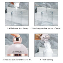 Electric Face Foam Maker Washing Face Foamer Machine Bathroom Desktop Large Capacity Container Foaming Maker