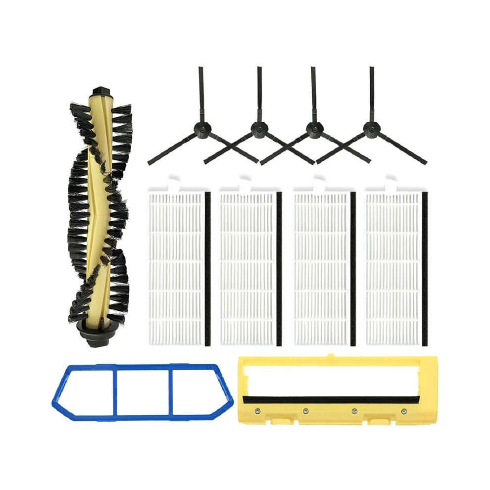 Fit For Chuwi A4 A4s A40 X432 Roller Main Side Brush Hepa Filter Strainer / Amibot Spirit Robot Cleaner Kit 4711854066253