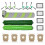 Replacement Kit for Max 705 Combo, Brush Rollers, Cleaning Roller,HEPA Filters,Dust Bags, Side Brushesit 1