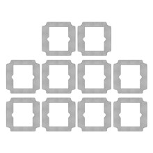 Cleaning Rag for 2 /ONE PRO /AIR 2 Window Vacuum Cleaner Robot Washable & Reusable Mop Cloth 10PCS