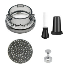 Ensemble D'Outils WDT Comprenant un Entonnoir Doseur de 54 mm et un Panneau Magnétique pour Machine à Expresso pour Barista Série 8