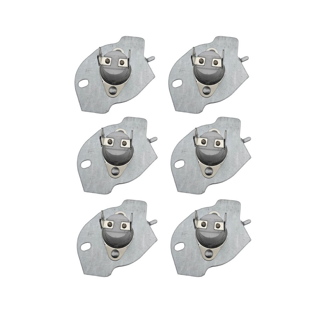 6Pcs 3977393 Dryer Thermal Fuse Replacement Part 3399848 Replacement For Roper Dryer 4712294012374