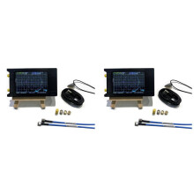 2X LiteVNA-64 50KHz-6.3GHz LiteVNA 4Inch Touch Screen Vector Network Analyzer  UHF Antenna Analyzer Update of