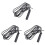 3X Engine Glow Plug Wiring Loom Connector for  Phaeton 4G0971782    07Z971782 1