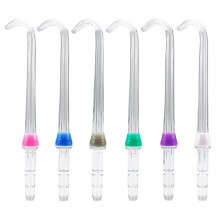 Tips Curved Hook Tips for ,Water Flosser Tip Replacement for  Oral Irrigator 6 Implat Denture Tips)