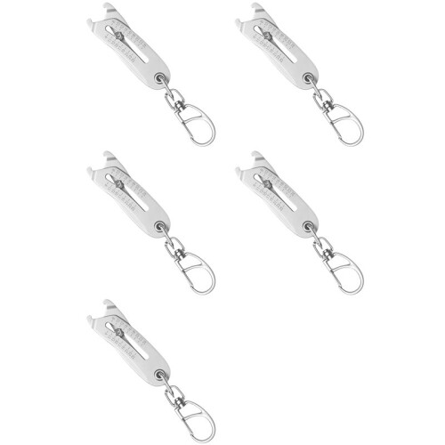 5X Precise Thread Size Checker Keychain,Bolt and Nut Identifier Gauge Size Gauge Precise Bolt Size Finder Keychain