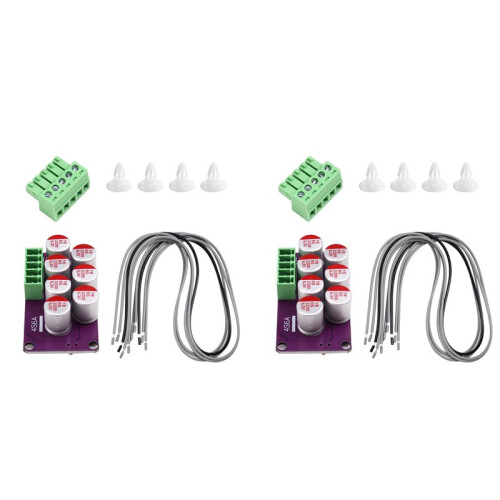 2X 4S 6A High Current Lithium Battery Active Equalization Board Lifepo4 Battery  Transfer Equalization Capacitor
