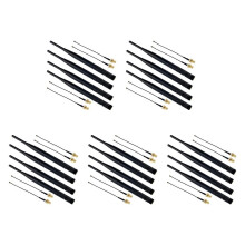 915MHz LoRa Antenna 5dBi SMA Male 195mm + IPEX to SMA Female Cable for Meshtastic ESP32 LoRa 32 V3 HTCC-AB02S(20pcs)