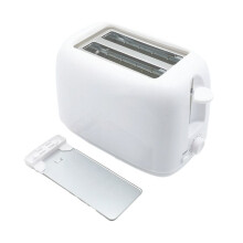 Grille-Pain 2 Tranches Extra-Plat, Fente Longue, 6 Niveaux de Brunissage, Compatible avec le Pain au Levain, Anti-Bourrage, 650 W 220 V (UE)