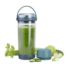 Replacement 18oz Blending Vessel Cup, Cap, Leakproof-Lid & Sip Spout and Blade Cover, BPA Free for Blast