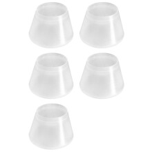 5X Shockproof Silicone Sleeve Tennis Racket Cover Handle End Cap Bumper Grip Ring Racquet Sport Overgrip