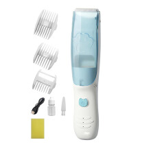 Vacuüm Babyhaartrimmer, Stille Tondeuse voor Kinderen, Draadloze Babyhaartrimmer, Waterdichte Babyhaartrimset