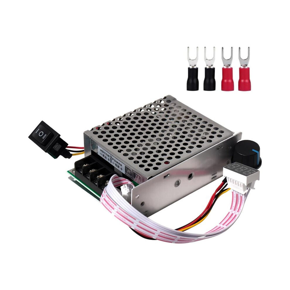 40A Pwm Motor Speed Controller, 10V-55V High Power Brush Motor Stepless Speed Regulator, 12V, 24V, 36V, 48V System 6033000112439