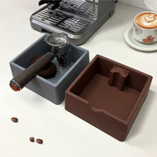 Espresso Aanstampstation Organizer, Koffie Aanstampstation Houder, Multifunctionele Siliconen Koffie Aanstampbox Accessoires D
