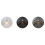 3pcs  Wall Lamp for Outdoor Lighting: Waterproof, Sensor-Controlled LED Night Light B 1