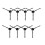 8 Pcs Side Brush for Cecotec Conga 11090 13090 Sweeper Accessories 1