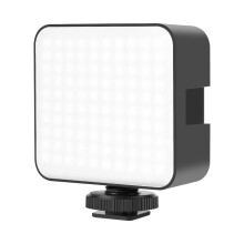 Bi-Farbige LED-Videolicht 2900-6500K, 5W für Kamera, 8x7,5cm