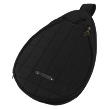 Wasserdichte Tennisrucksack für Männer & Frauen, 29x6x46 cm, Schwarz
