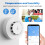 Tuya WiFi Temperature and Humidity Sensor Detector Protection House Combination Firefighters 3