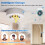 Tuya WiFi Temperature and Humidity Sensor Detector Protection House Combination Firefighters 5