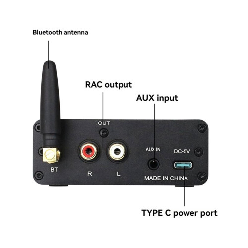 Decoding and Playback Digital Amplifier High-Power ES9023 Digital HIFI  Amplifier Module 1