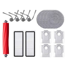 For QV 35A / QV 35S Robot Vacuum Cleaner Main Side Brush Mop Cloth Hepa Filter Dust Bag Replacement Spare Parts