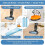 AW261 Replacement Roller Filter Kit for  HydroVac MessMaster Wet Dry Vacuums, 3 Brush Rollers, Filters & Tool 4