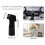 Kit de Escovas para Aspirador de Pó de 1 1/4 Polegadas, Acessórios de 1-1/4 e 1-3/8 Polegadas para Mangueira Padrão de 32 mm e 35 mm 3